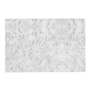 Falln White Lace Placemat