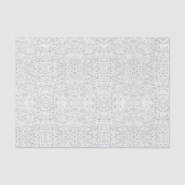 Falln White Lace Tissue Paper (Front)