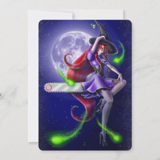 Falln Witchy PinUp (Back)