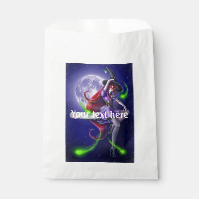 Falln Witchy PinUp Favor Bag (Front)