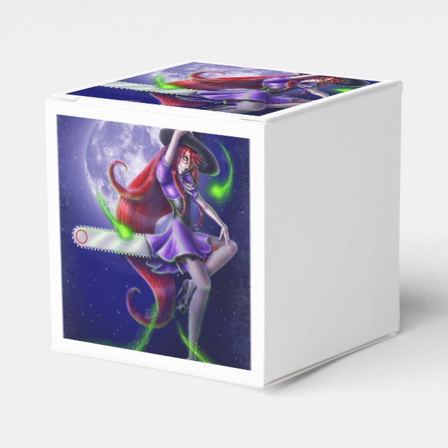 Falln Witchy PinUp Favor Boxes (Front Side)