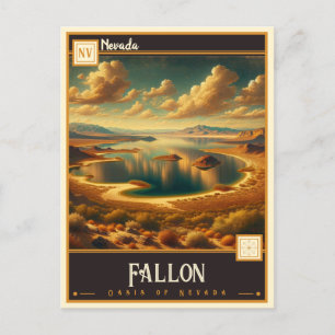 Fallon, Nevada Vintage Postcard