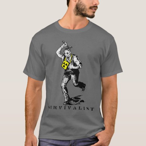 Fallout Man S U R V I V A L I S T T_Shirt