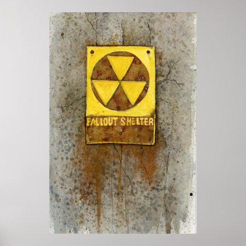 FALLOUT SHELTER 1 Archival Print