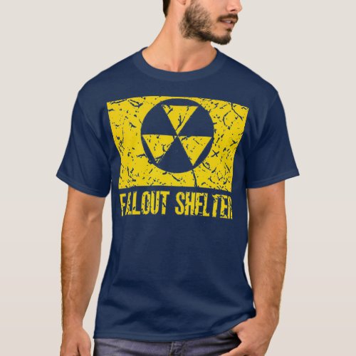 Fallout Shelter nuclear war radioactive T_Shirt