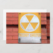 Fallout Shelter Sign (Front/Back)