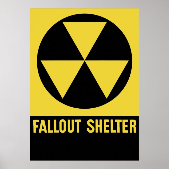 Fallout Shelter Sign (Front)