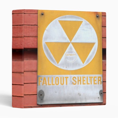 Fallout Shelter Sign Binder