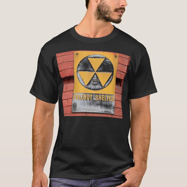 Fallout Shelter Sign T-Shirt (Front)