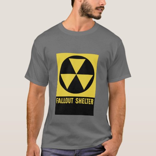 Fallout Shelter Sign T_Shirt