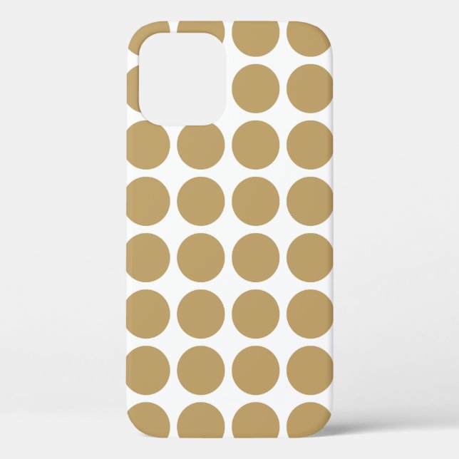 Fallow Neutral Dots Case-Mate iPhone Case (Back)