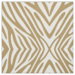 Fallow Neutral Zebra Fabric