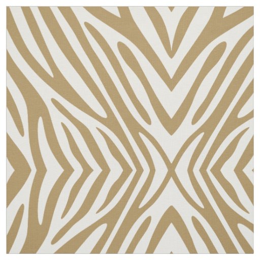 Fallow Neutral Zebra Fabric