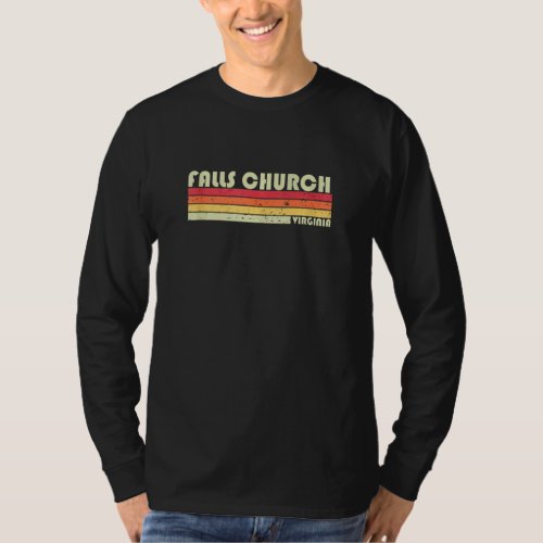 FALLS CHURCH VA VIRGINIA Funny City Home Roots Gif T_Shirt