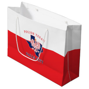 Falls City Polish Texan Large Gift Bag