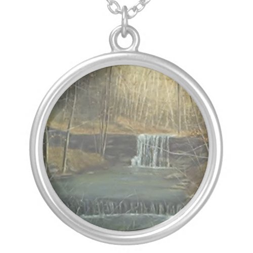 FALLS CREEK SILVER PLATED NECKLACE