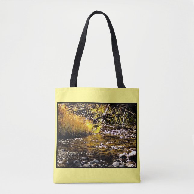 Falls Golden Waters Tote Bag (Front)