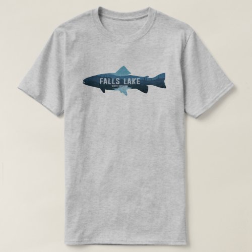 Falls Lake North Carolina Fish T_Shirt