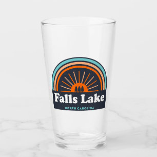Falls Lake North Carolina Rainbow Glass