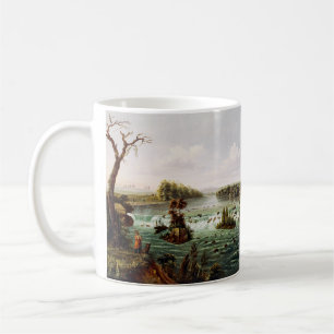 Falls of Saint Anthony by Henry Lewis Coffee Mug