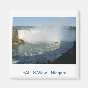 Falls View : Niagara USA Canada Magnet