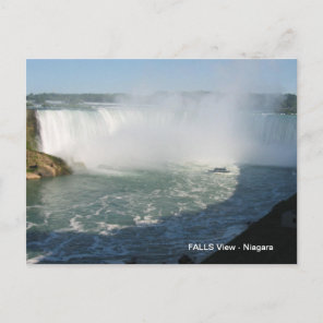 Falls View : Niagara USA Canada Postcard