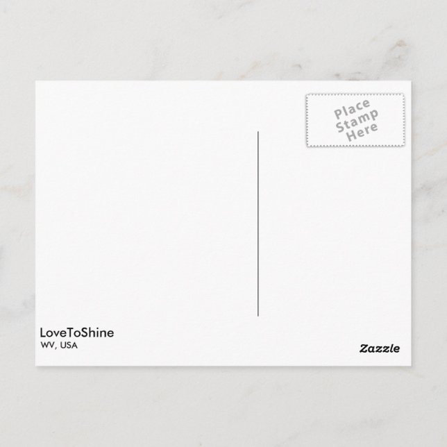 Falls&Vintage Postcard (Back)