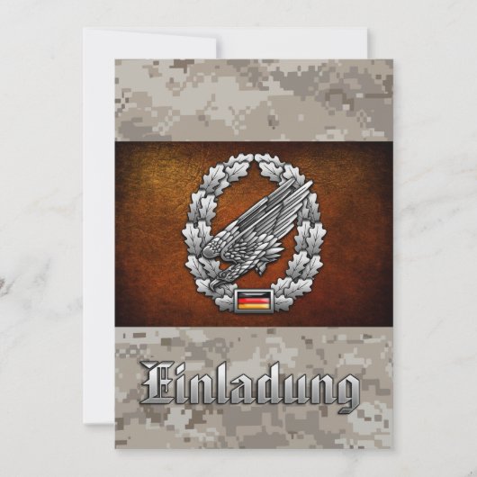 Fallschirmjägertruppe Barettabzeichen (Front)