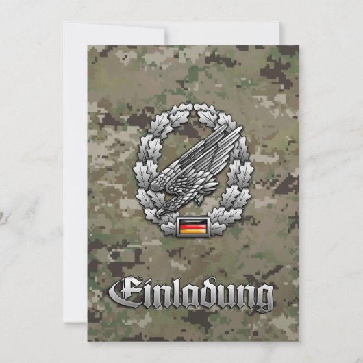 Fallschirmjägertruppe Barettabzeichen (Front)