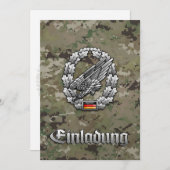 Fallschirmjägertruppe Barettabzeichen (Front/Back)