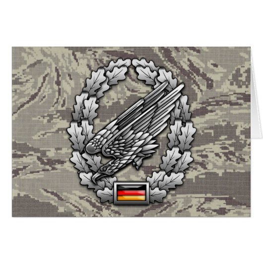 Fallschirmjägertruppe Barettabzeichen Cards (Front Horizontal)