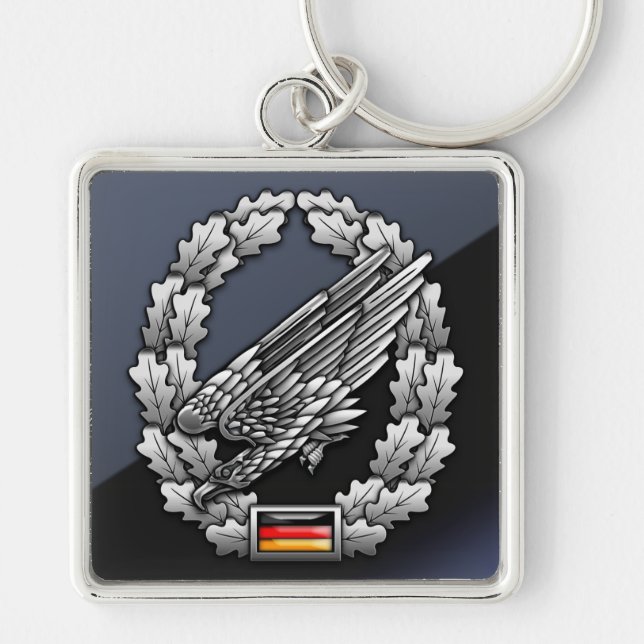 Fallschirmjägertruppe Barettabzeichen Keychain (Front)