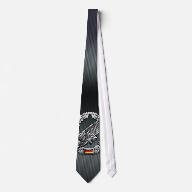 Fallschirmjägertruppe Barettabzeichen Neck Tie (Front)