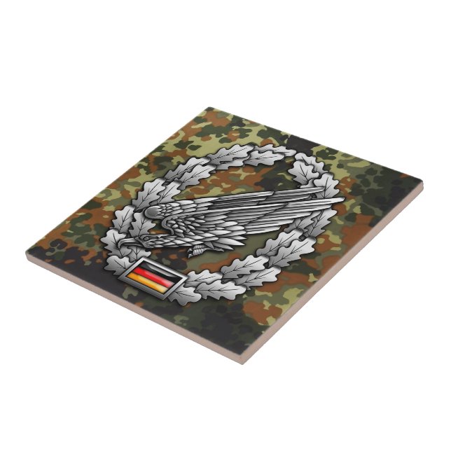 Fallschirmjägertruppe Barettabzeichen Tile (Side)