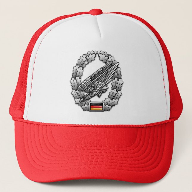 Fallschirmjägertruppe Barettabzeichen Trucker Hat (Front)