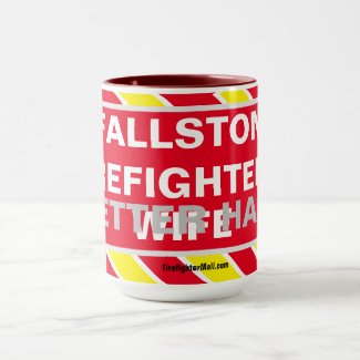 FALLSTON FIREFIGHTER'S BETTER HALF WIFE MUG