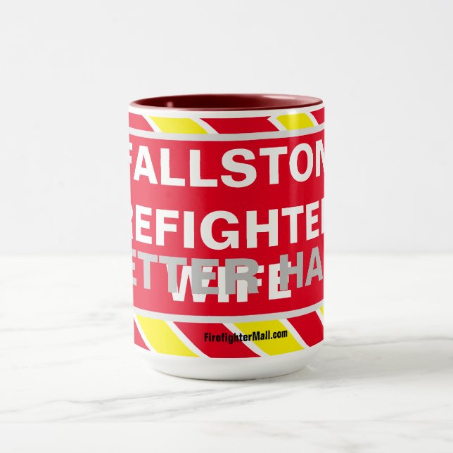 FALLSTON FIREFIGHTER'S BETTER HALF WIFE MUG (Center)