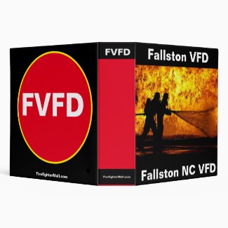 Fallston VFD 3 Ring Binder