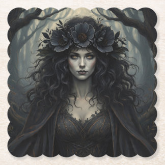 FallWitch Paper Coaster