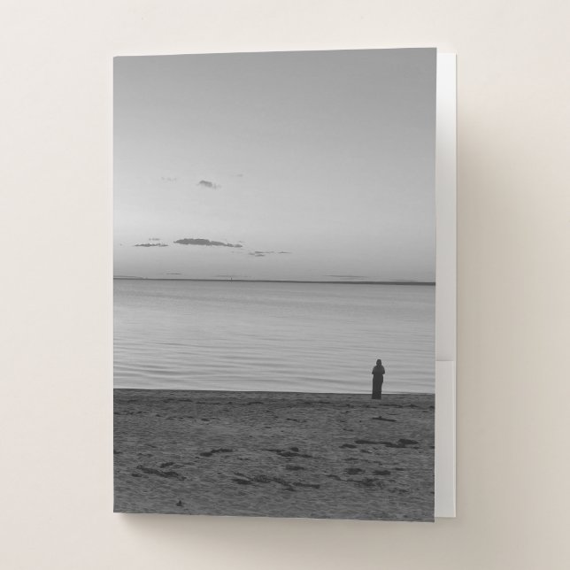 Falmouth Cape Cod Sunset Pocket Folder (Front)