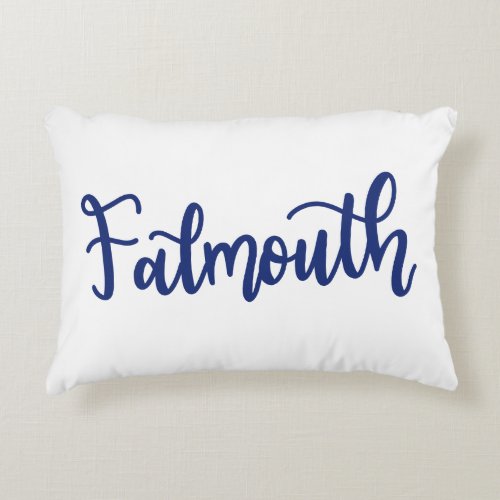 Falmouth Dainty Scripts Pillow