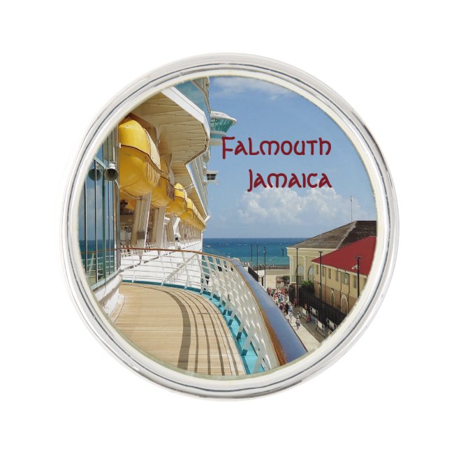 Falmouth Dockside Pin