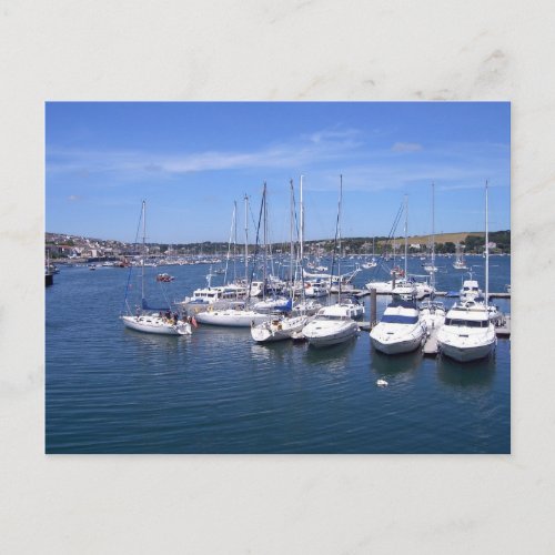 Falmouth Harbour Postcard