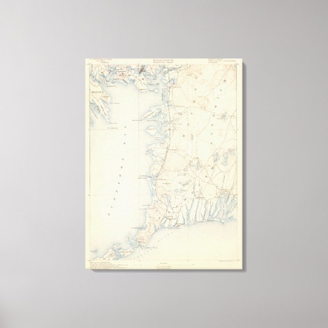 Falmouth, Massachusetts Canvas Print (Front)