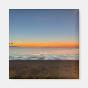 Falmouth Massachusetts Cape Cod Sunset Magnet