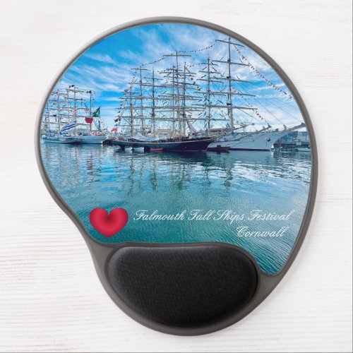 FALMOUTH TALL SHIPS FESTIVAL Cornwall Photo Gel Mouse Pad