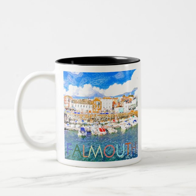 Falmouth Two-Tone Coffee Mug (Left)
