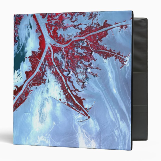 False color satellite binder (Front/Inside)