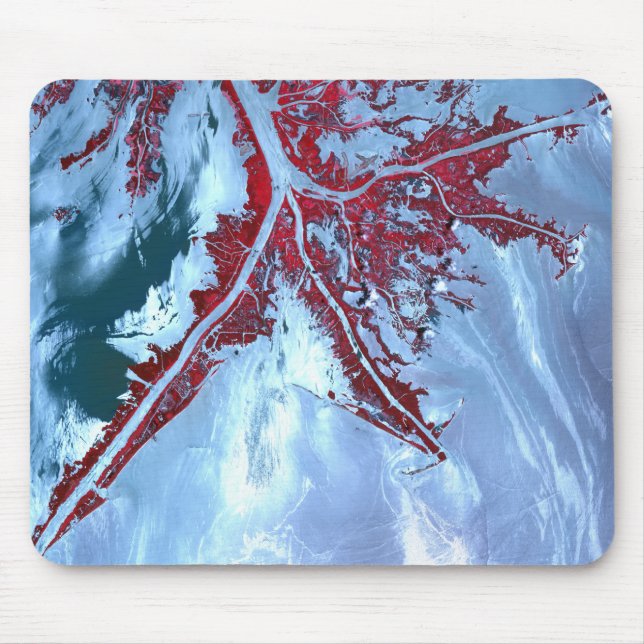 False color satellite mouse pad (Front)