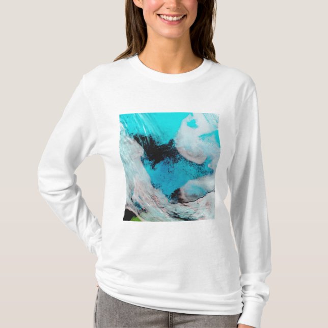 False color view of Polynya (open water) T-Shirt (Front)